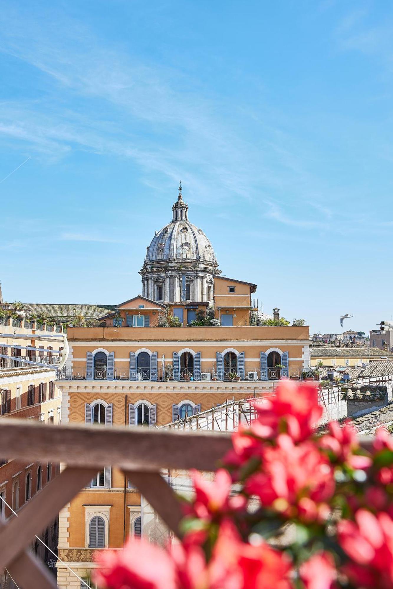 Trasteverehome - Attic Terrace Center Of Rome Baroque Exterior photo